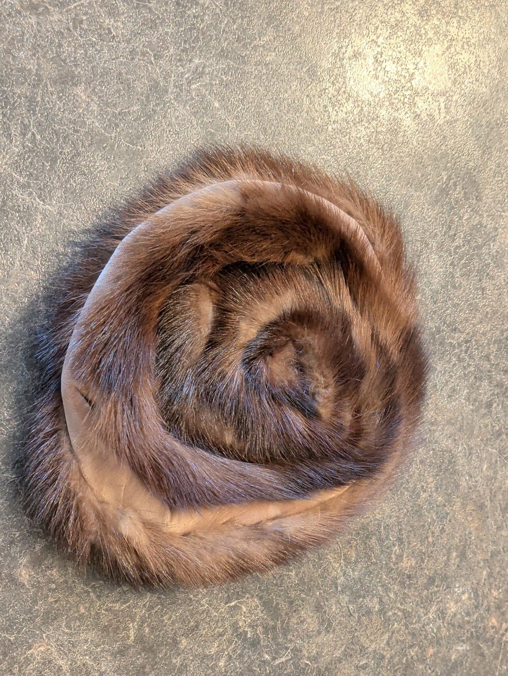 Vintage Ladies Fur Hat